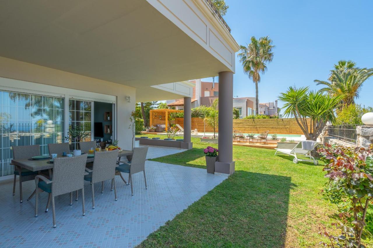 Chania Elite Homes, Enjoy A Chic Oasis By The Pool Kounoupidhiana Exterior photo